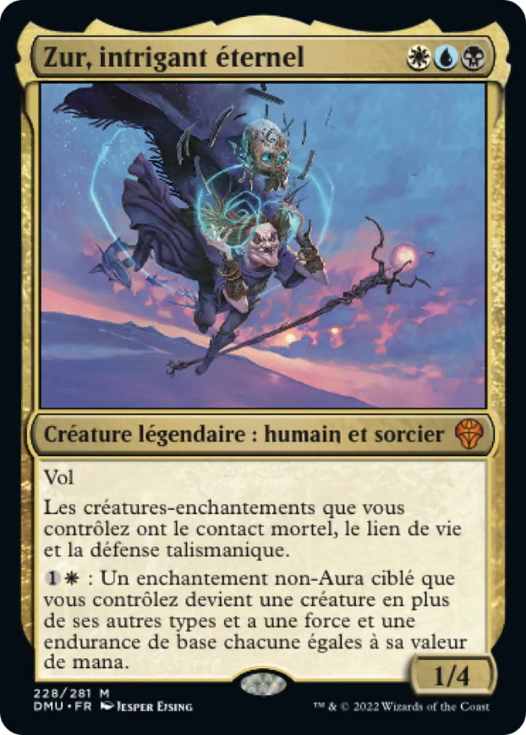 Zur, intrigant éternel — Dominaria United — Magic: The Gathering