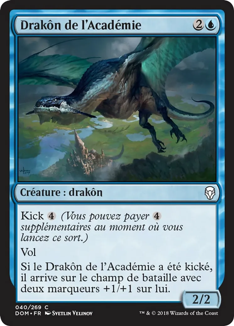 Drakôn de l'Académie — Dominaria — Magic: The Gathering
