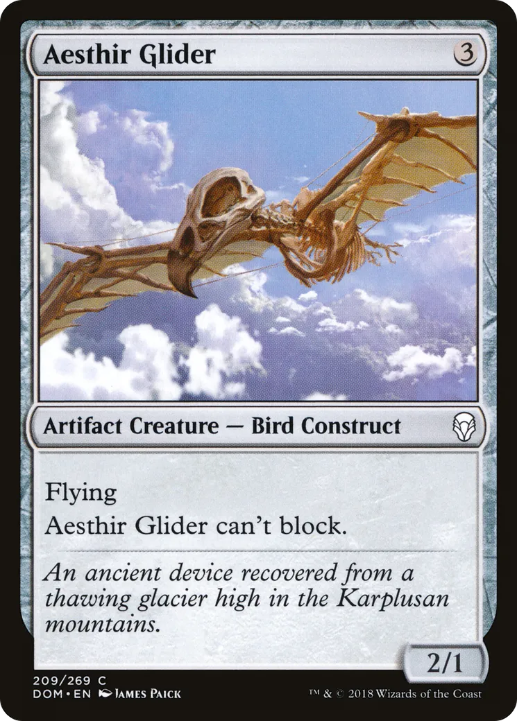 Aesthir Glider — Dominaria — Magic: The Gathering