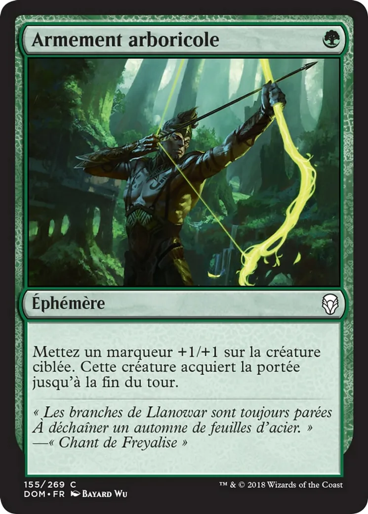 Armement arboricole — Dominaria — Magic: The Gathering