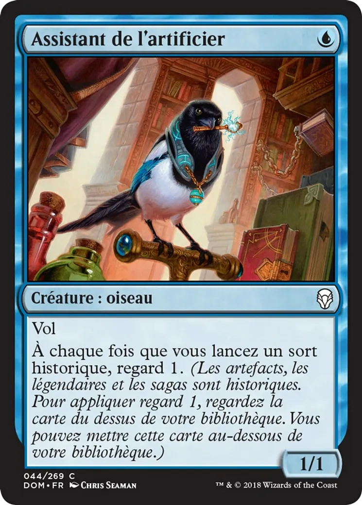 Assistant de l'artificier — Dominaria — Magic: The Gathering