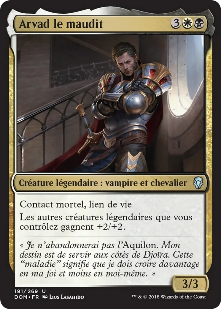 Arvad le maudit — Dominaria — Magic: The Gathering