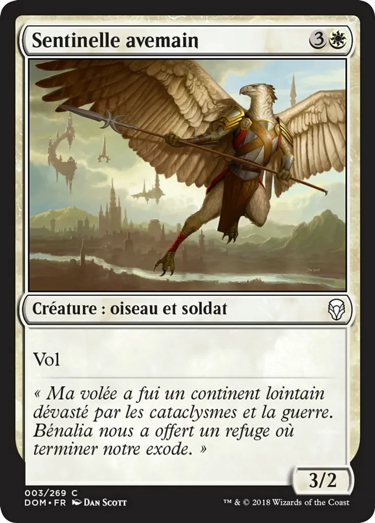 Sentinelle avemain — Dominaria — Magic: The Gathering