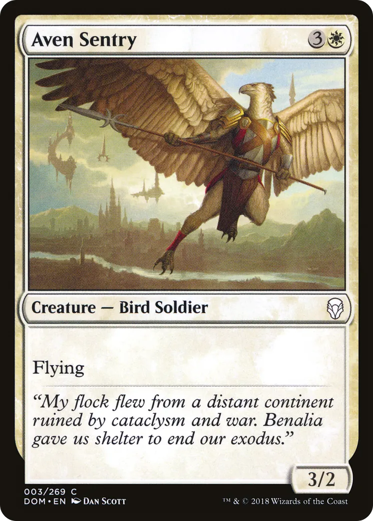 Sentinelle avemain — Dominaria — Magic: The Gathering
