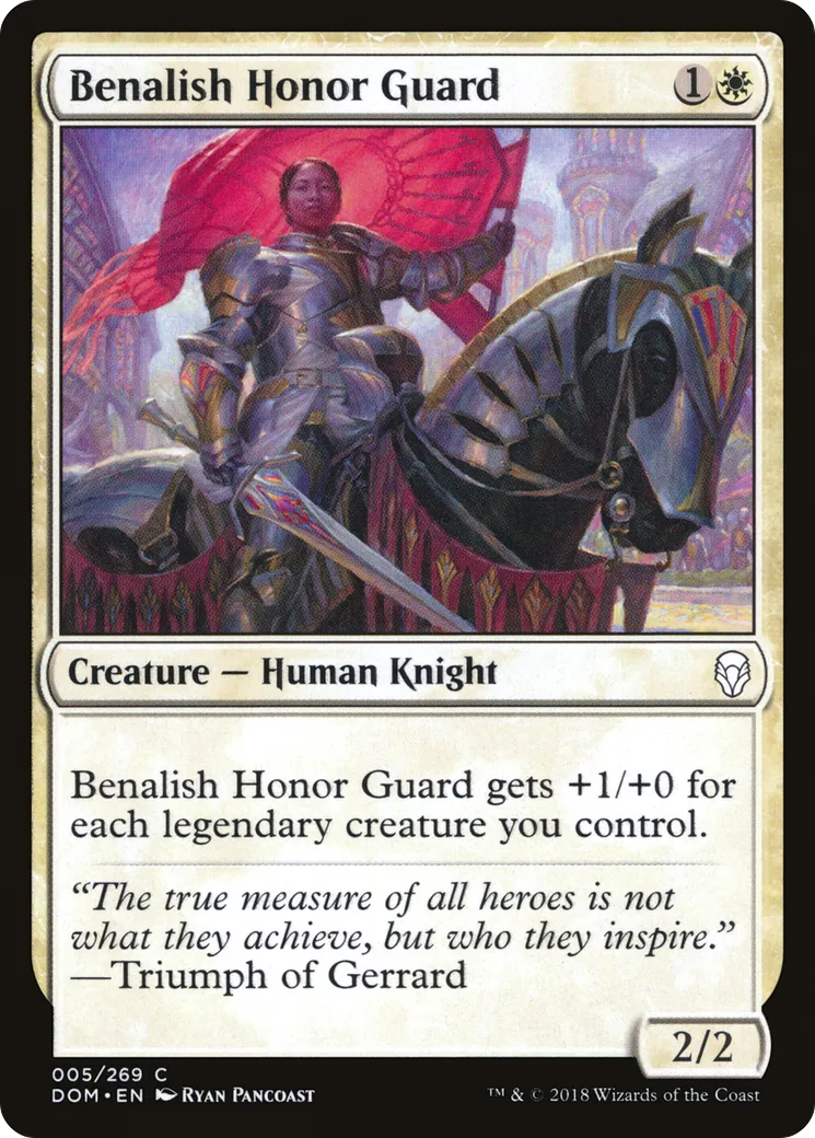 Benalish Honor Guard — Dominaria — Magic: The Gathering