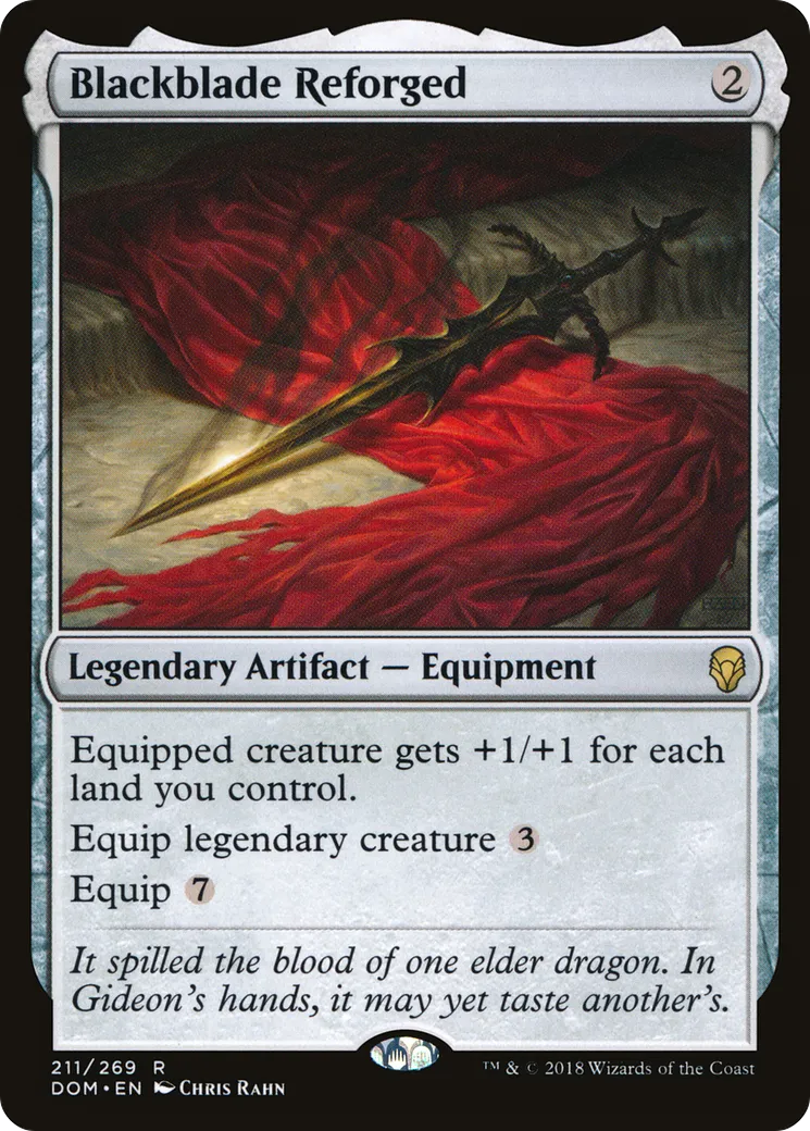 Blackblade Reforged — Dominaria — Magic: The Gathering