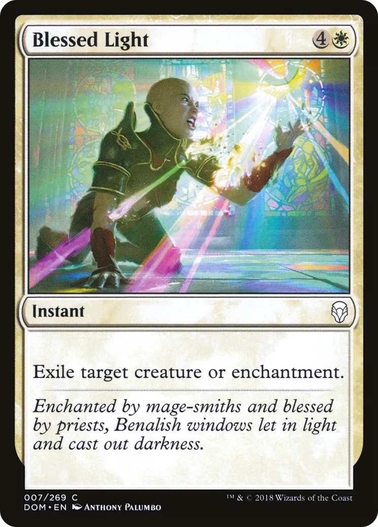 Blessed Light — Dominaria — Magic: The Gathering