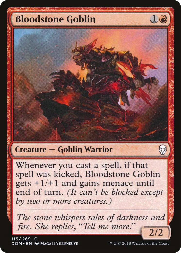 Bloodstone Goblin — Dominaria — Magic: The Gathering