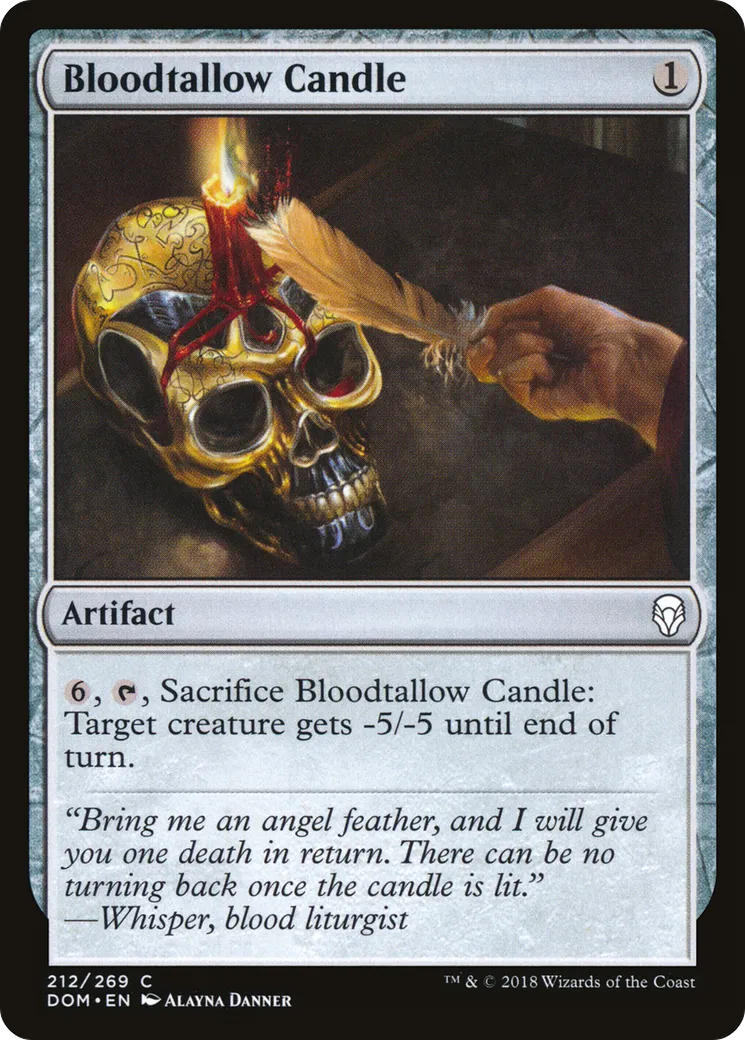 Bloodtallow Candle from Dominaria - Magic: The Gathering