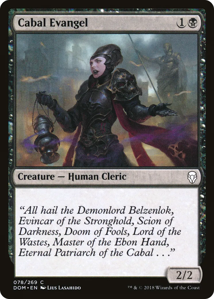 Cabal Evangel — Dominaria — Magic: The Gathering