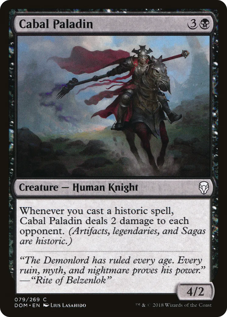Cabal Paladin — Dominaria — Magic: The Gathering