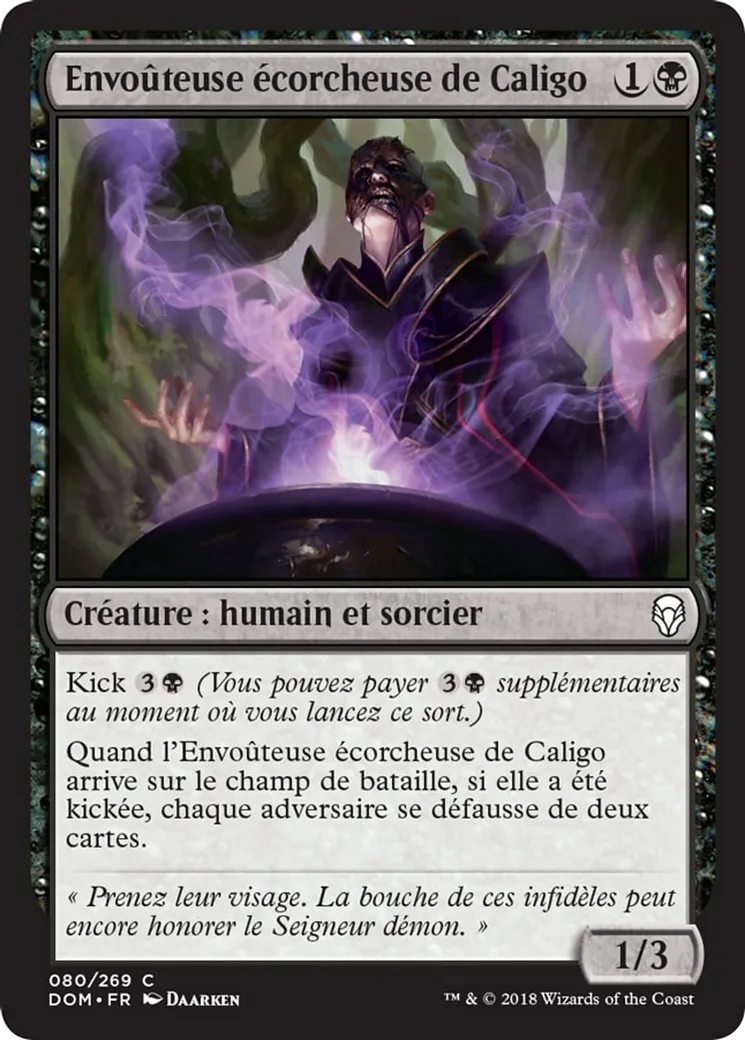 Envoûteuse écorcheuse de Caligo from Dominaria - Magic: The Gathering