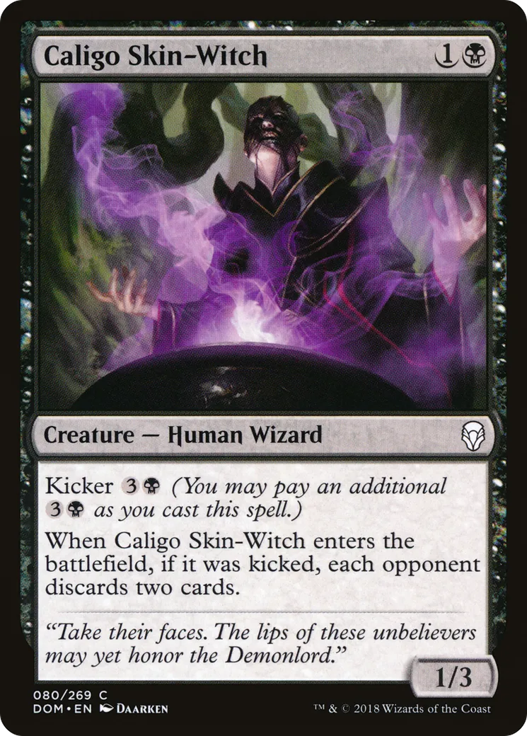 Caligo Skin-Witch — Dominaria — Magic: The Gathering