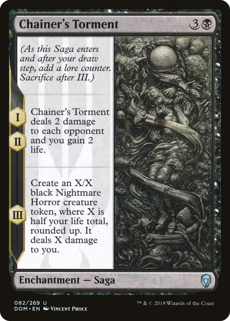Chainer's Torment — Dominaria — Magic: The Gathering