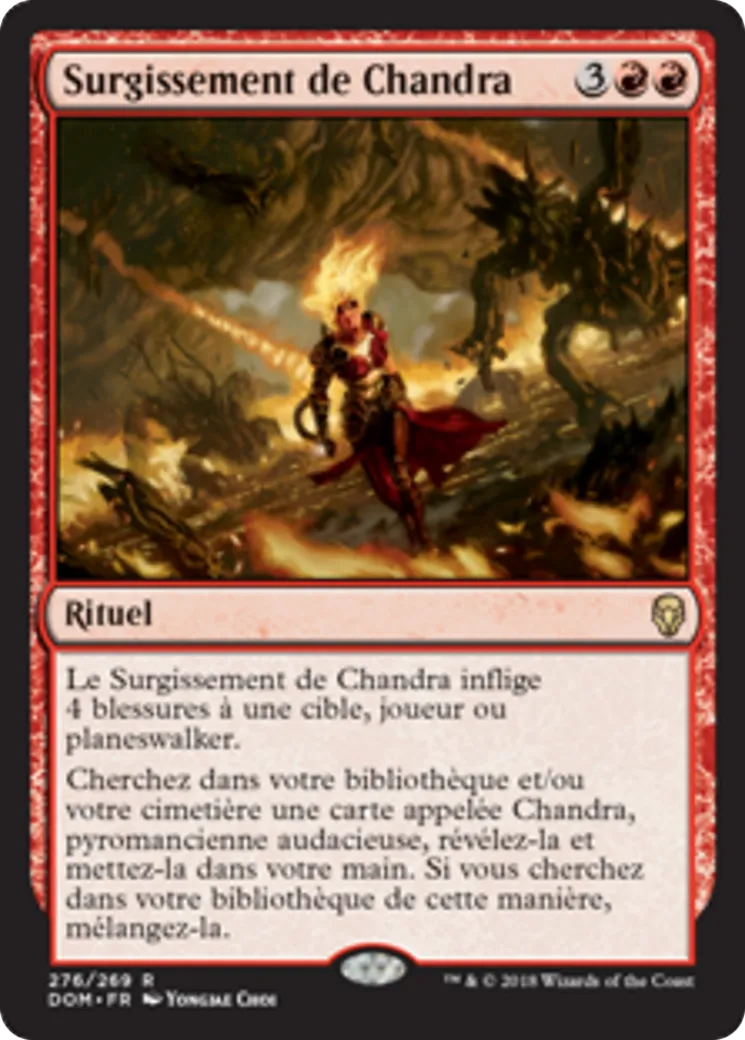 Surgissement de Chandra — Dominaria — Magic: The Gathering