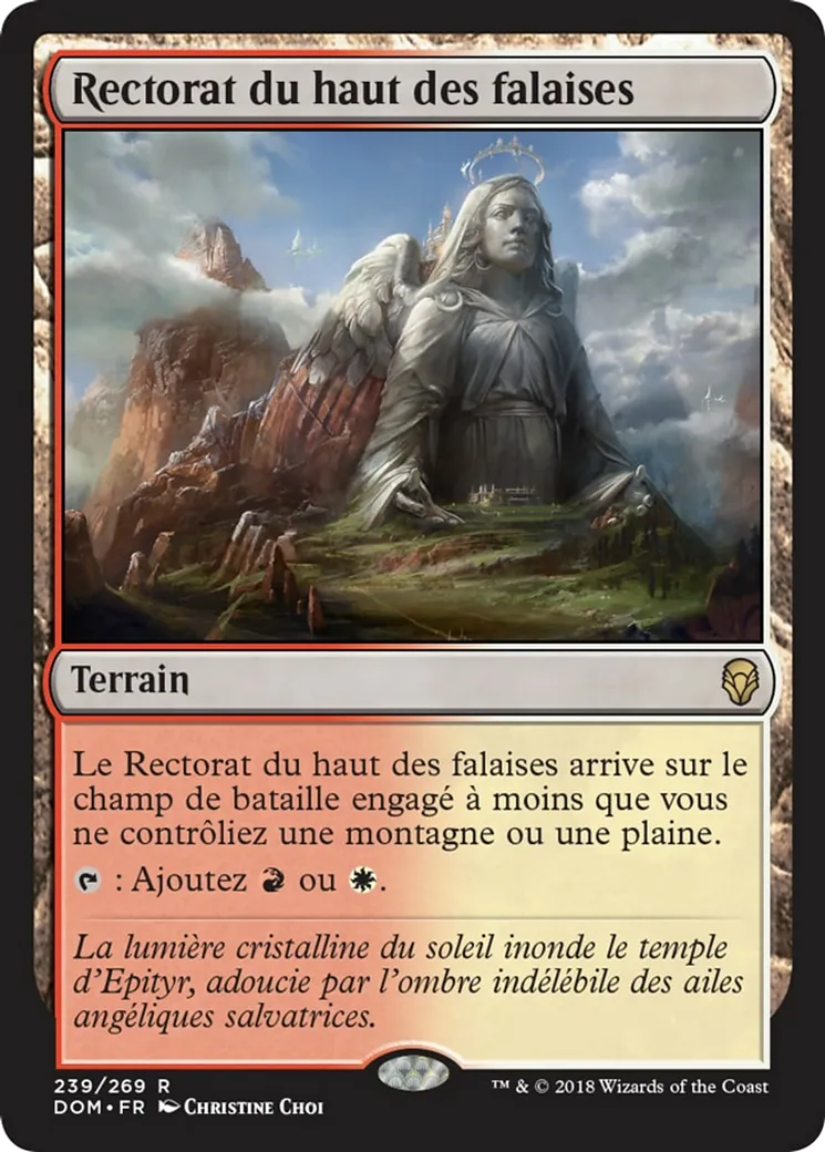 Rectorat du haut des falaises — Dominaria — Magic: The Gathering