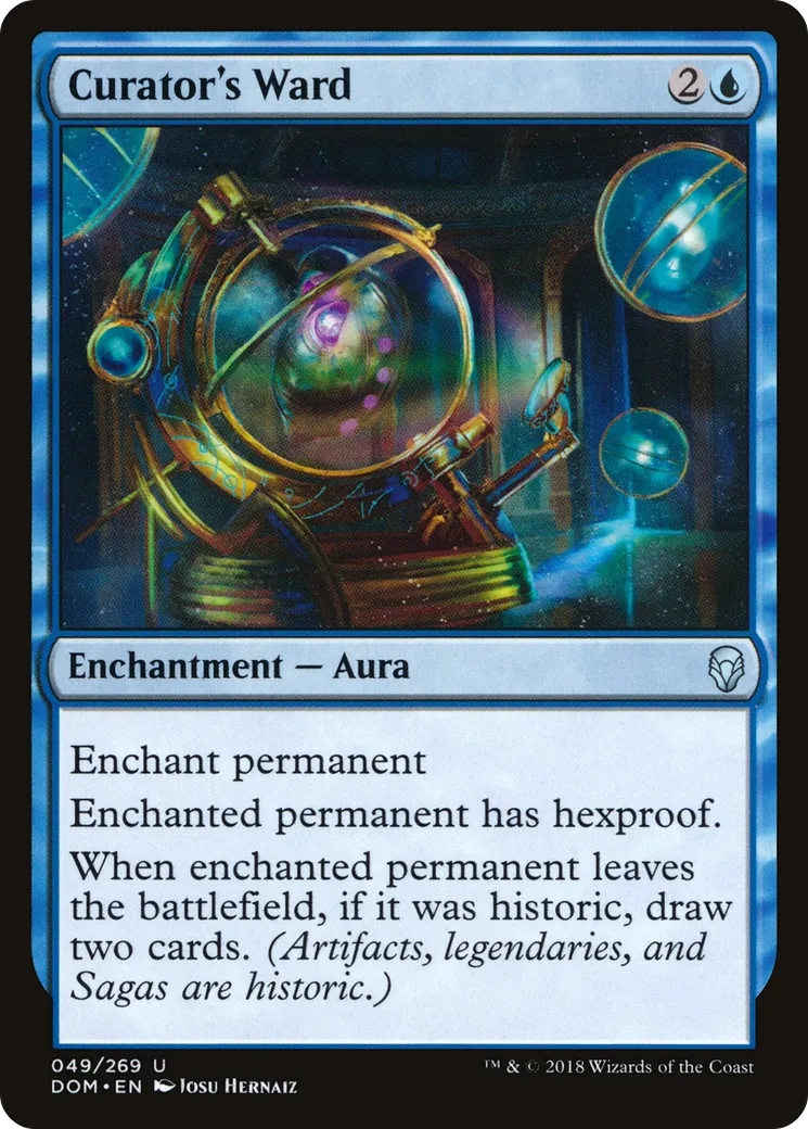 Curator's Ward — Dominaria — Magic: The Gathering