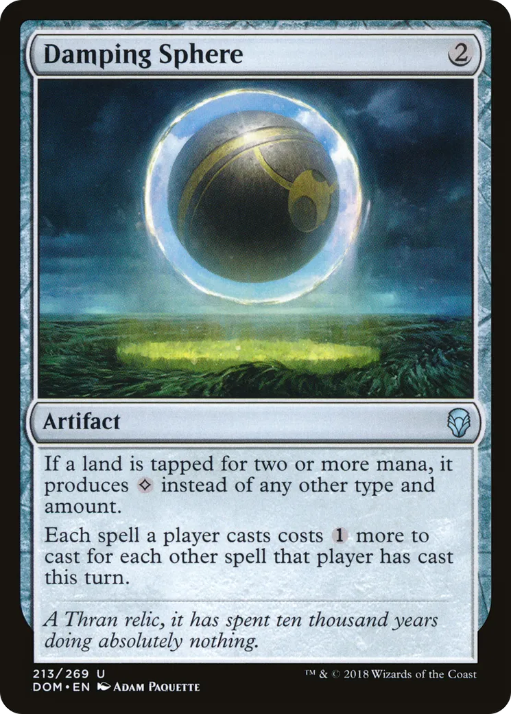 Sphère d'amortissement — Dominaria — Magic: The Gathering