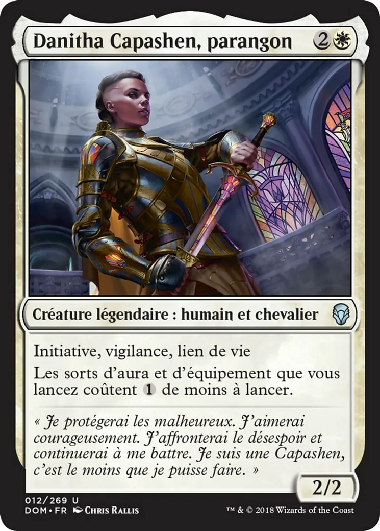 Danitha Capashen, parangon — Dominaria — Magic: The Gathering