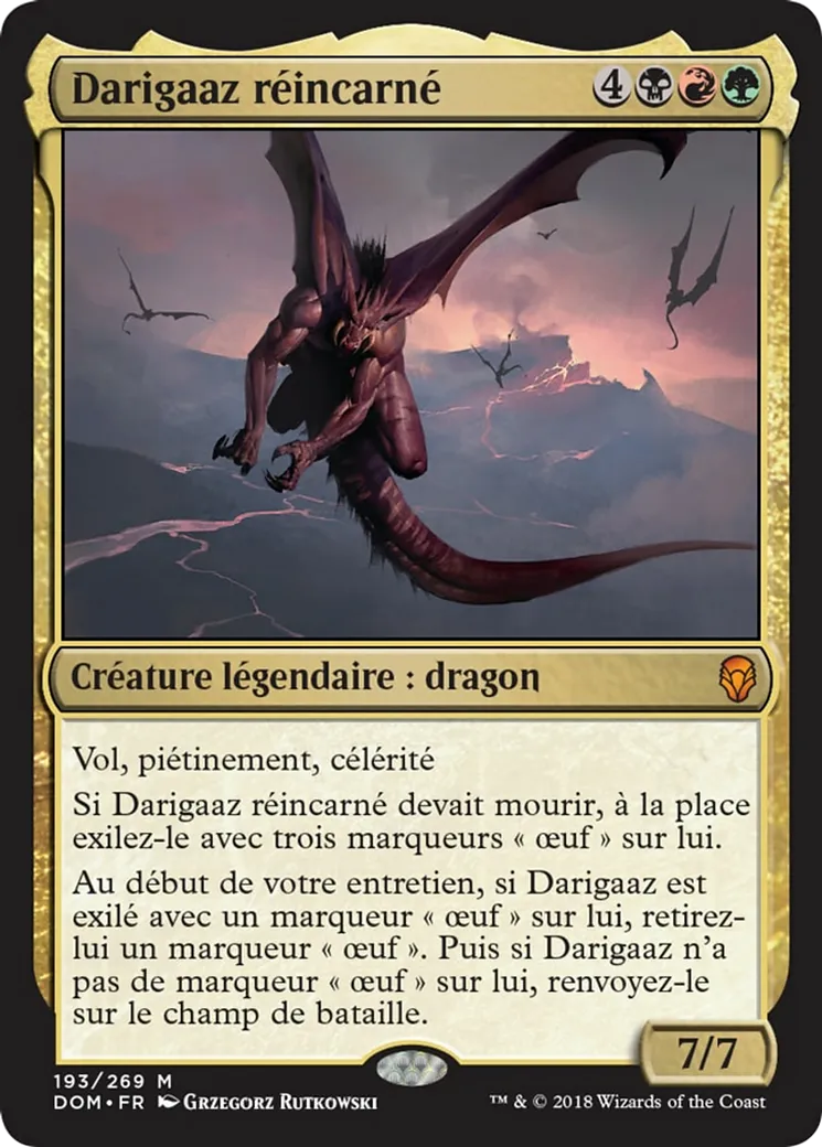 Darigaaz réincarné — Dominaria — Magic: The Gathering