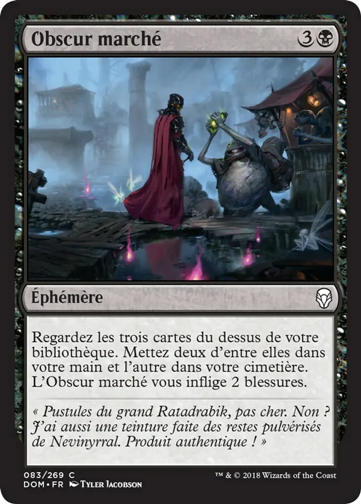 Obscur marché — Dominaria — Magic: The Gathering
