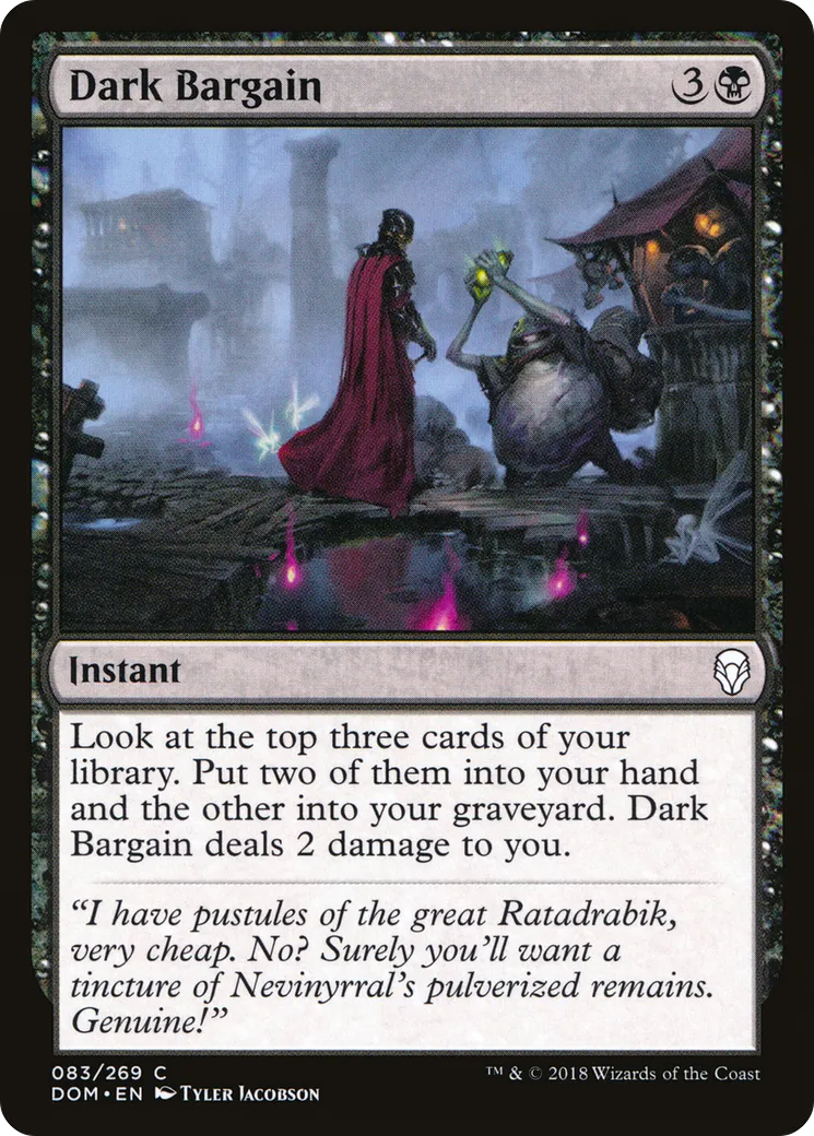 Obscur marché — Dominaria — Magic: The Gathering