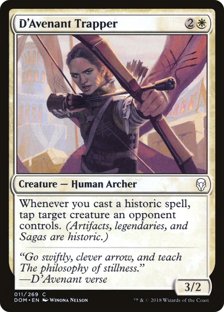 Trappeuse d'Avenant — Dominaria — Magic: The Gathering