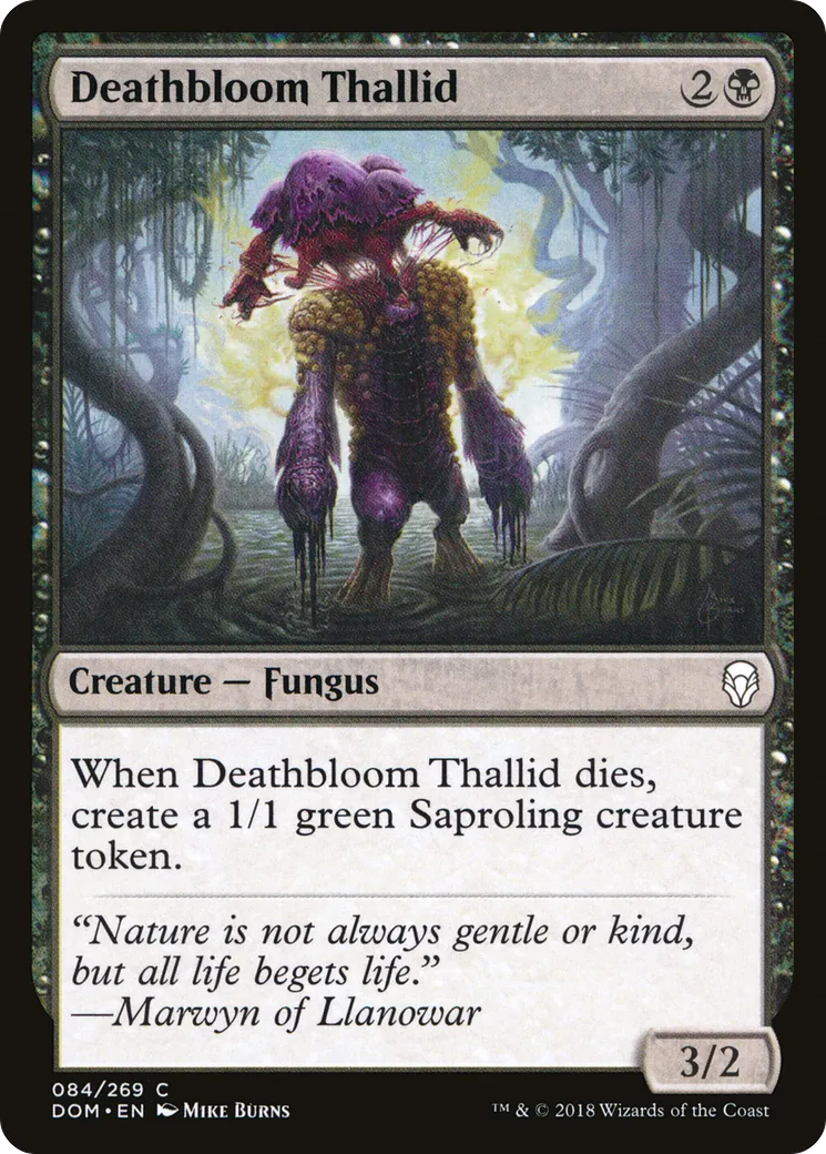 Thallidé à fleurs de mort — Dominaria — Magic: The Gathering