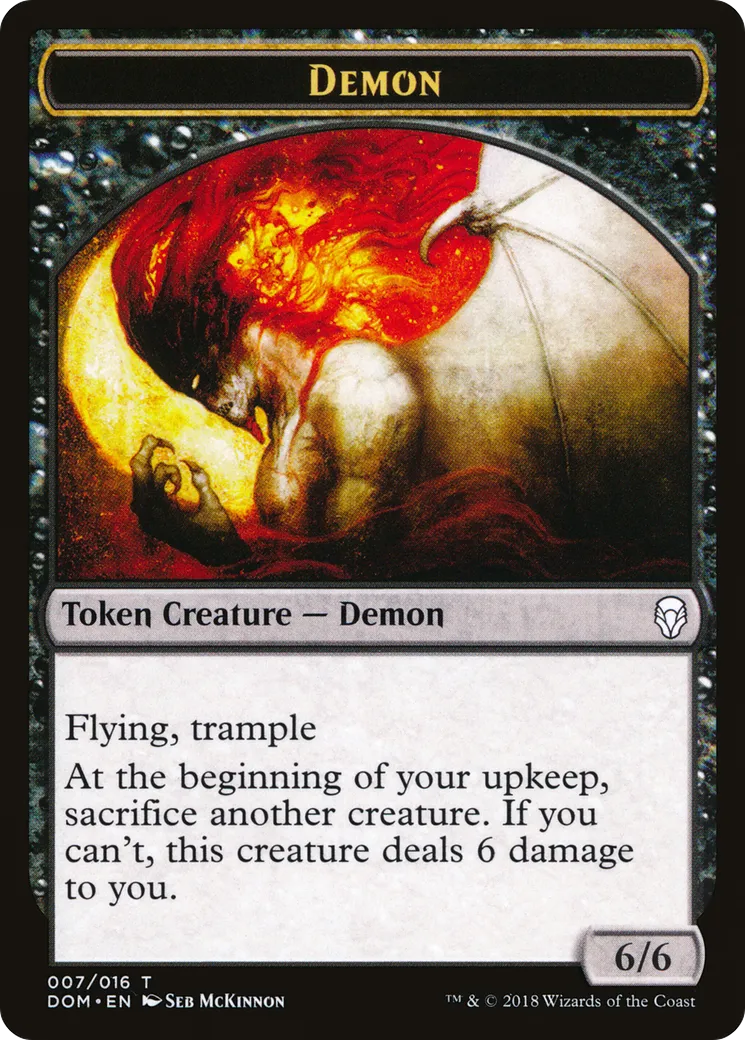 Demon from Dominaria - Magic: The Gathering