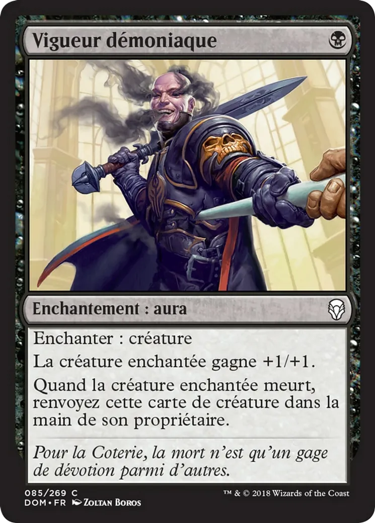 Vigueur démoniaque — Dominaria — Magic: The Gathering