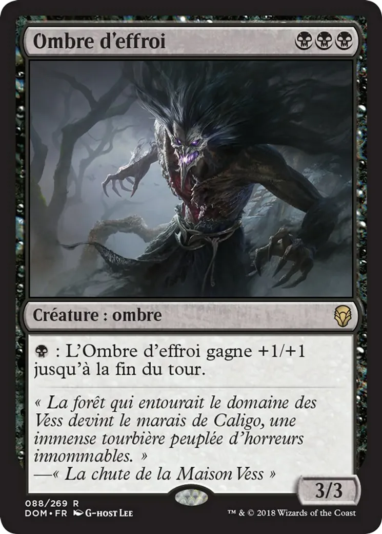 Ombre d'effroi — Dominaria — Magic: The Gathering