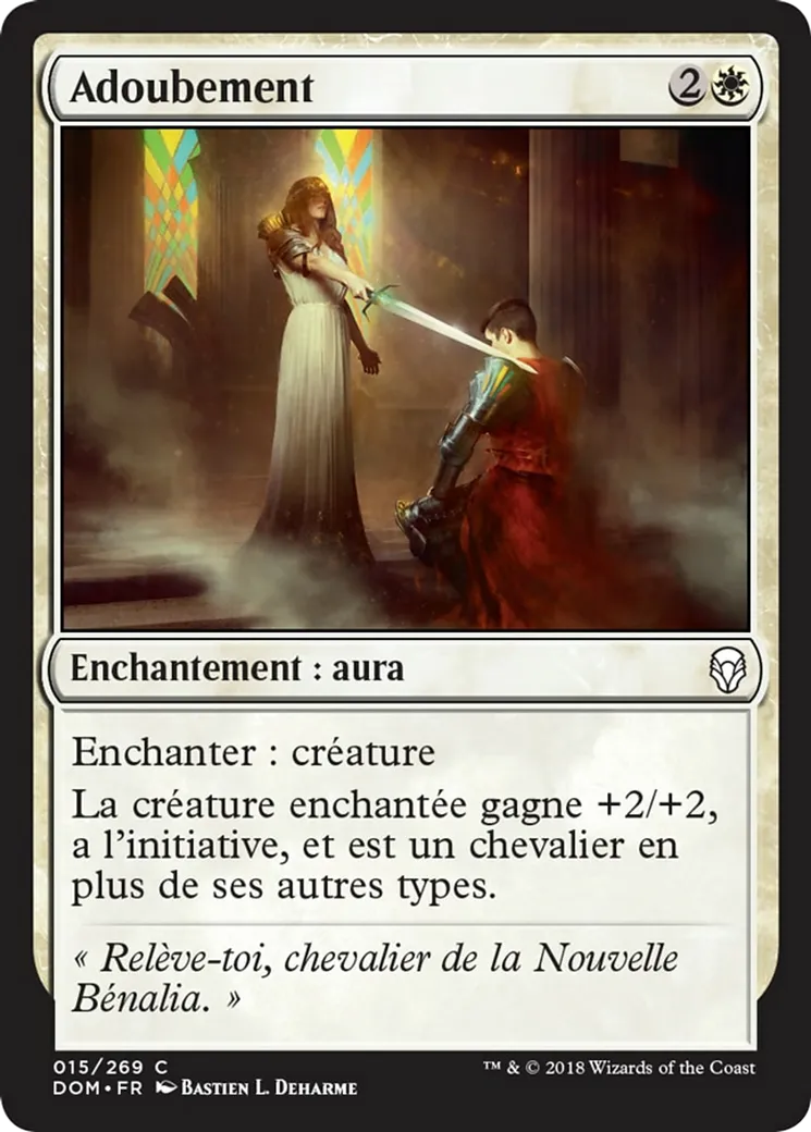 Adoubement — Dominaria — Magic: The Gathering