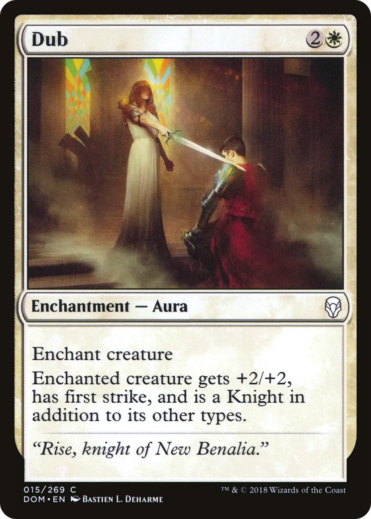 Adoubement — Dominaria — Magic: The Gathering