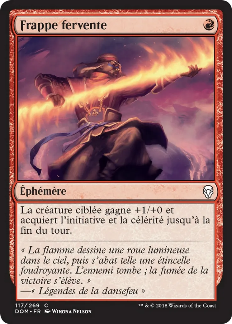 Frappe fervente — Dominaria — Magic: The Gathering