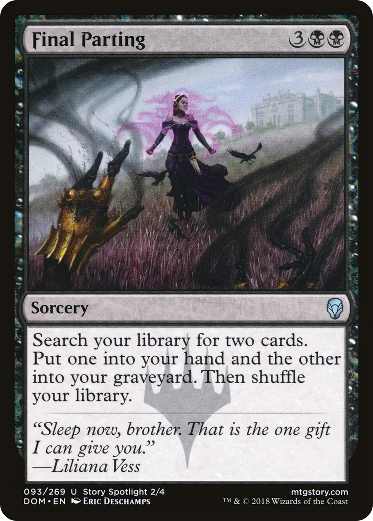 Final Parting — Dominaria — Magic: The Gathering