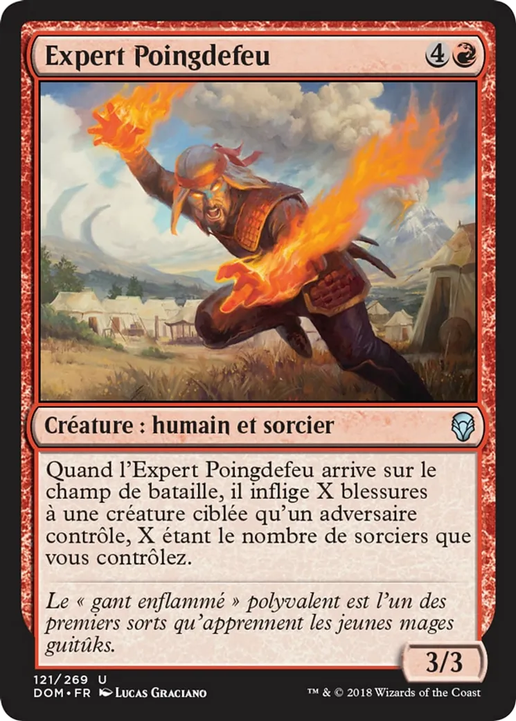 Expert Poingdefeu — Dominaria — Magic: The Gathering