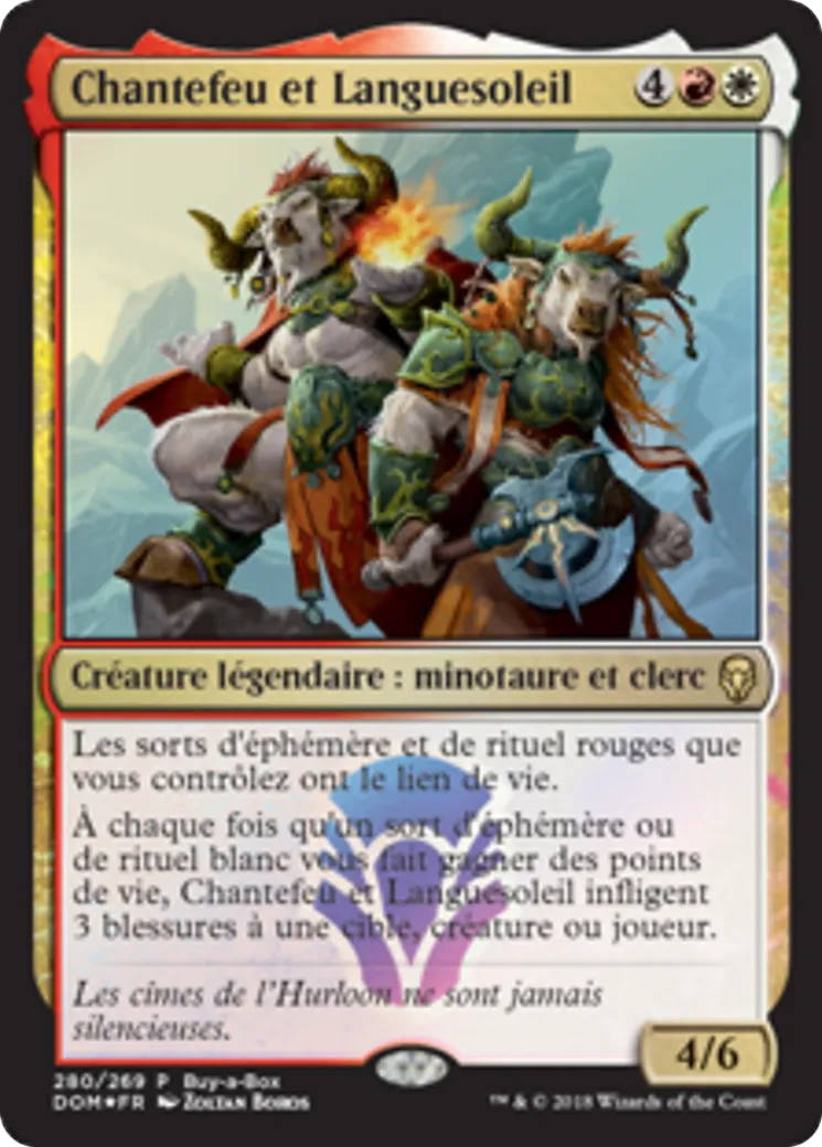 Chantefeu et Languesoleil — Dominaria — Magic: The Gathering