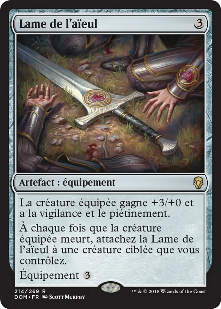 Lame de l'aïeul — Dominaria — Magic: The Gathering
