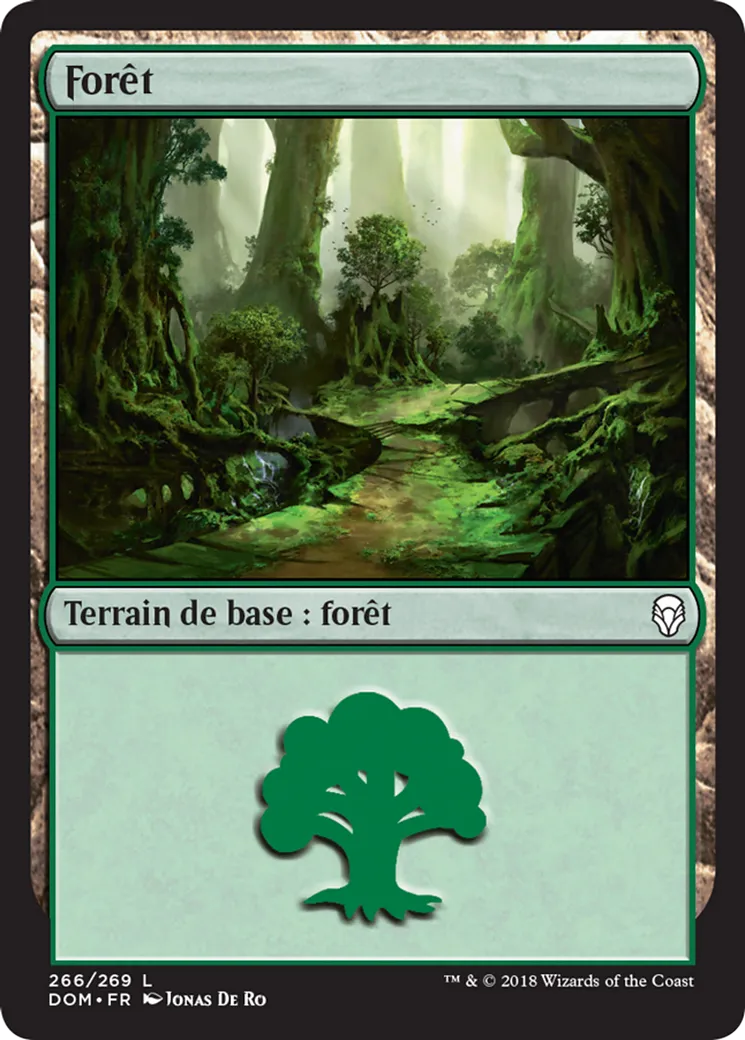 Forêt — Dominaria — Magic: The Gathering