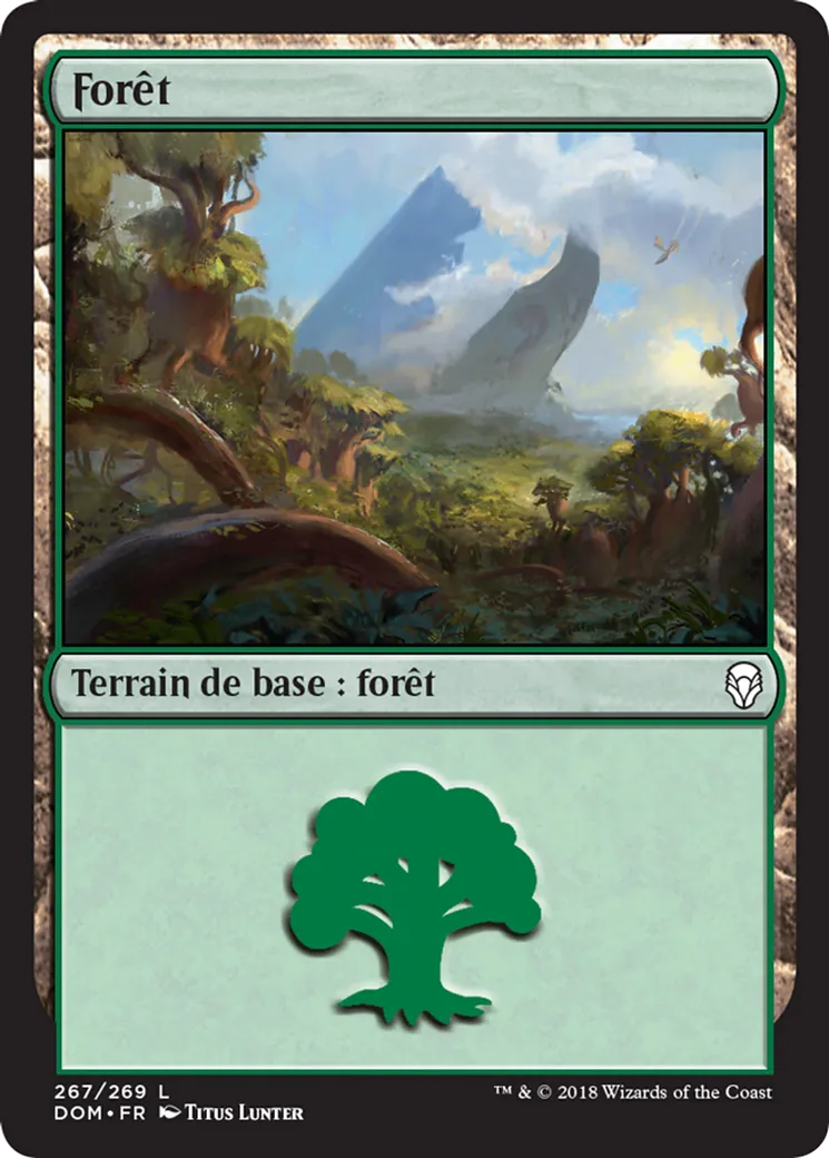 Forêt — Dominaria — Magic: The Gathering