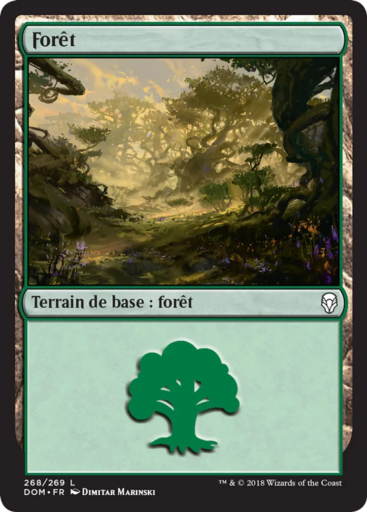Forêt — Dominaria — Magic: The Gathering
