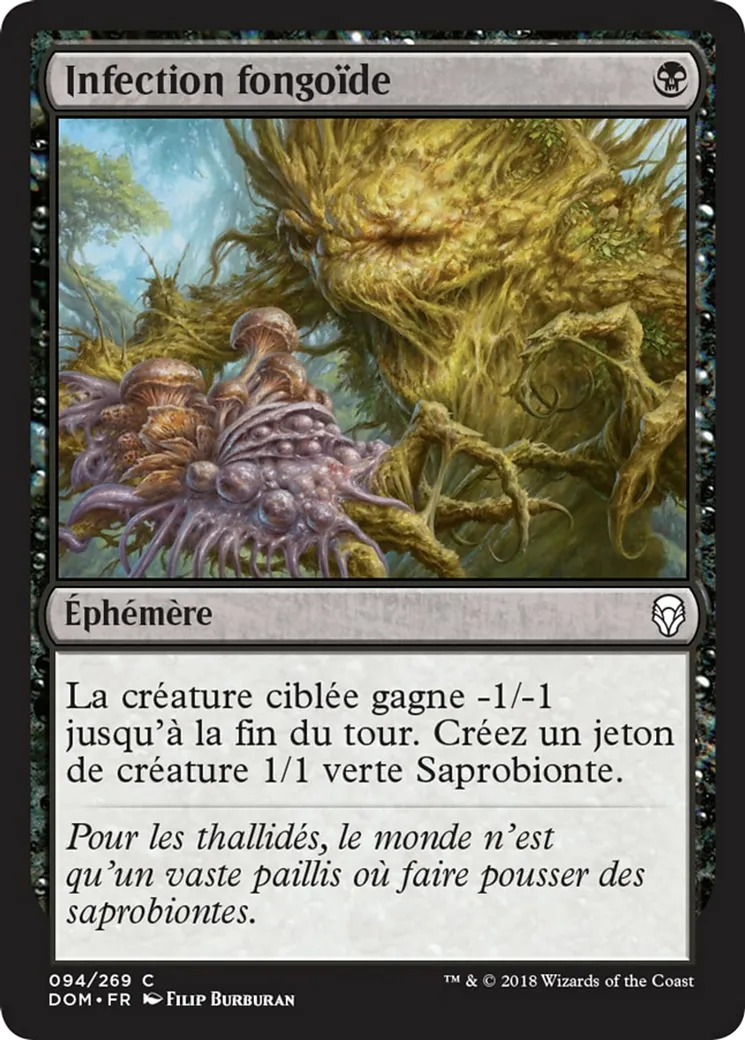Infection fongoïde — Dominaria — Magic: The Gathering