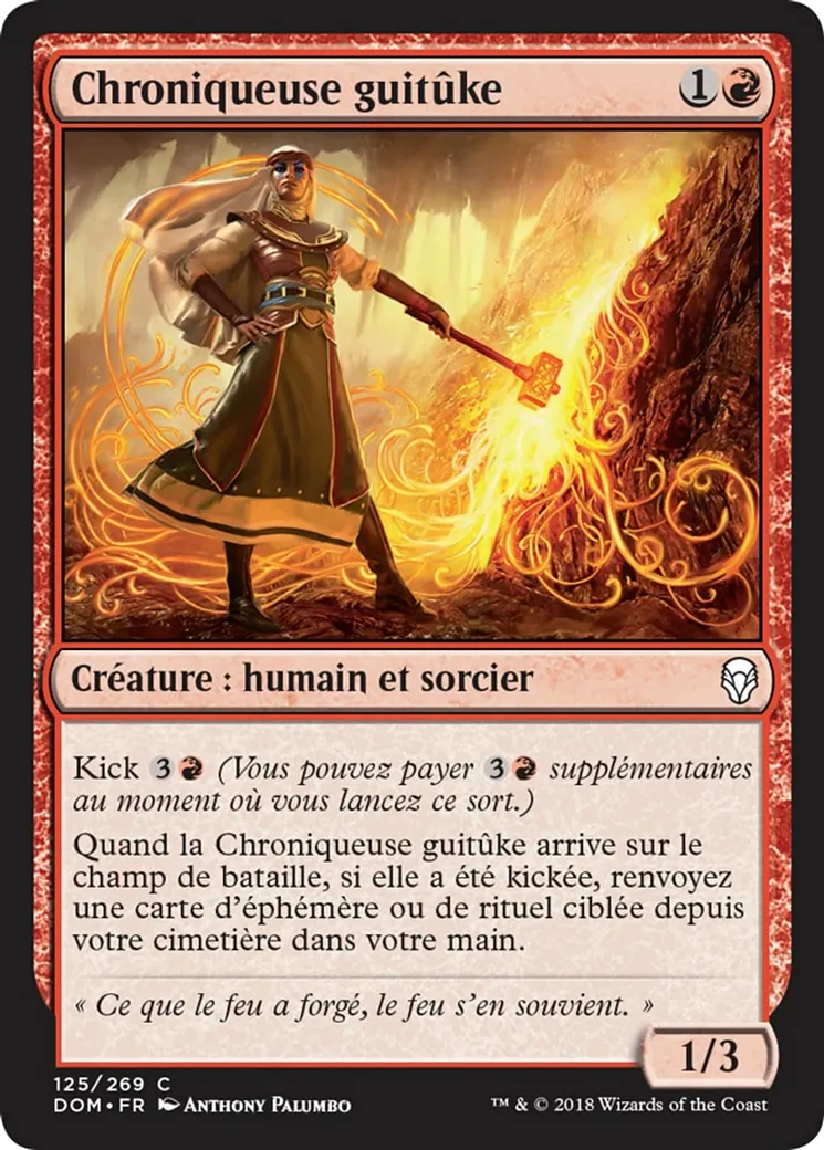 Chroniqueuse guitûke — Dominaria — Magic: The Gathering