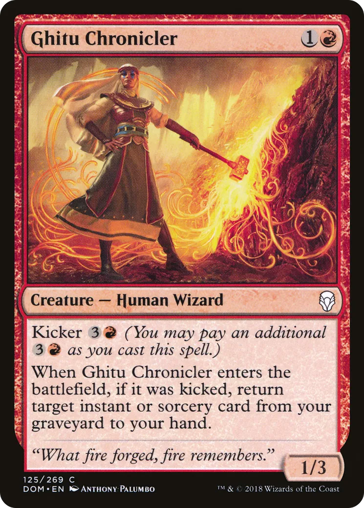 Chroniqueuse guitûke — Dominaria — Magic: The Gathering