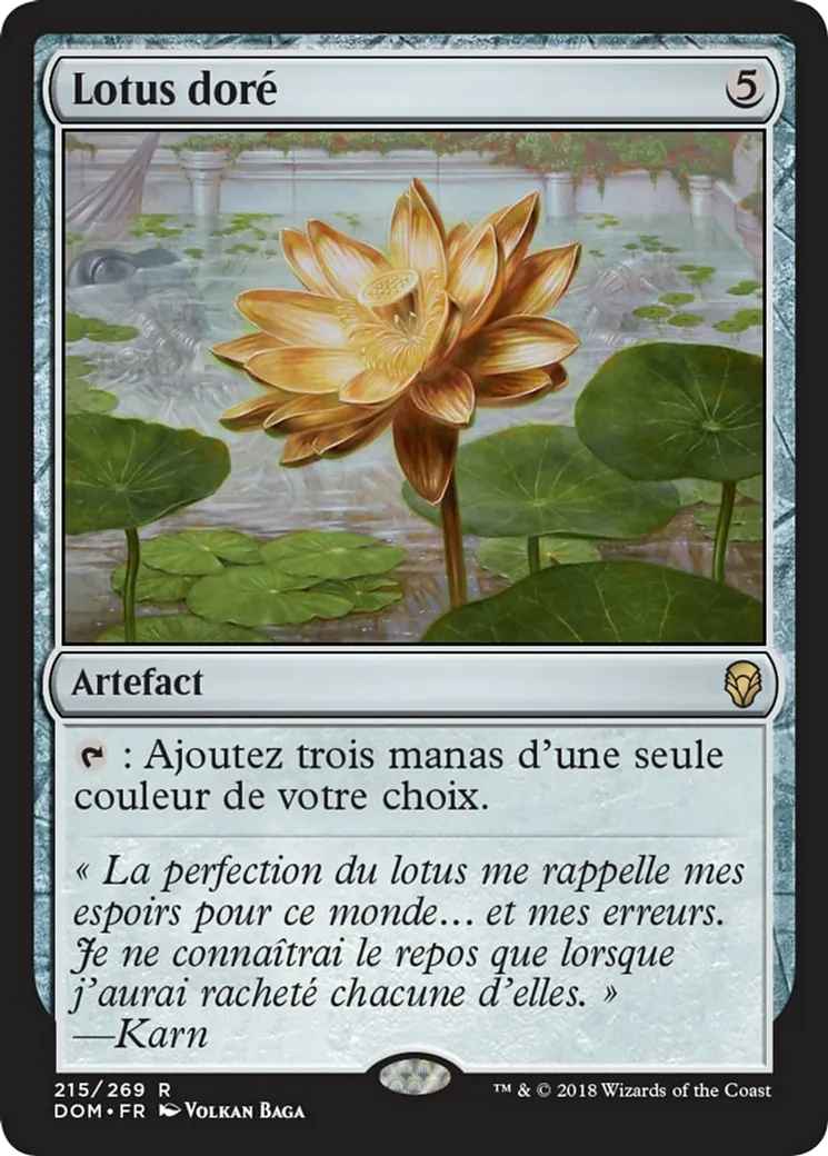 Lotus doré — Dominaria — Magic: The Gathering