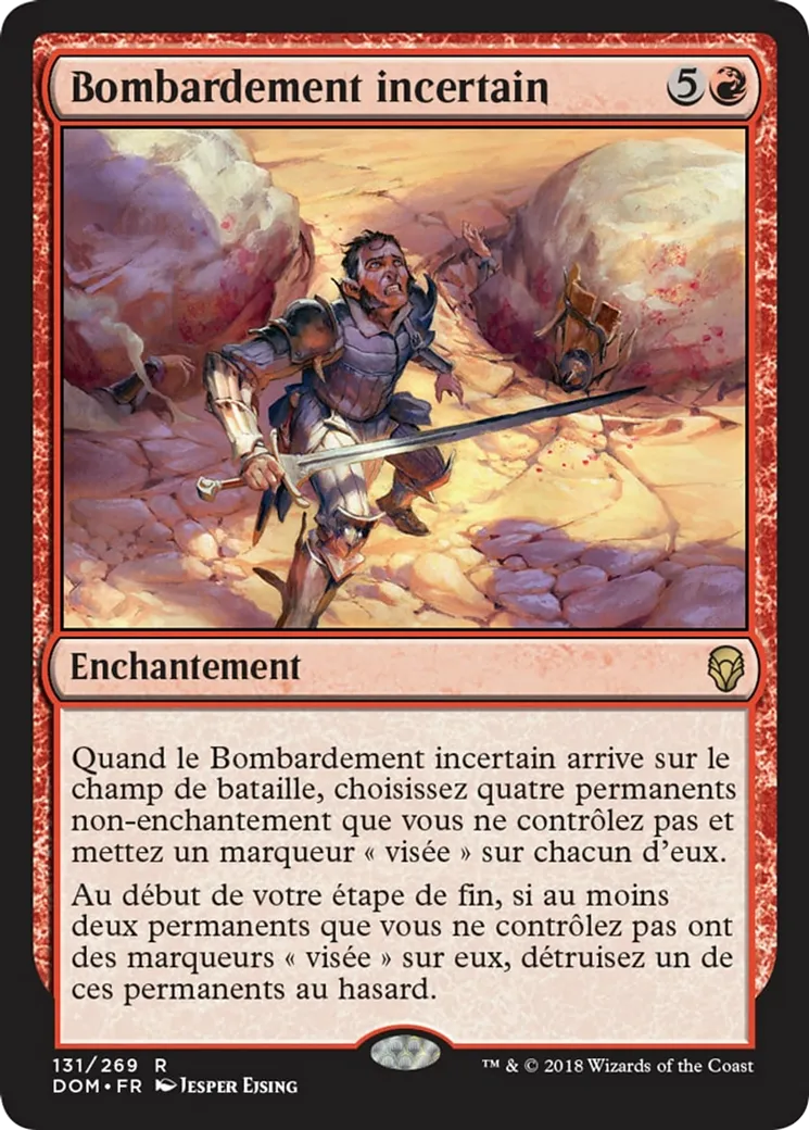 Bombardement incertain from Dominaria - Magic: The Gathering