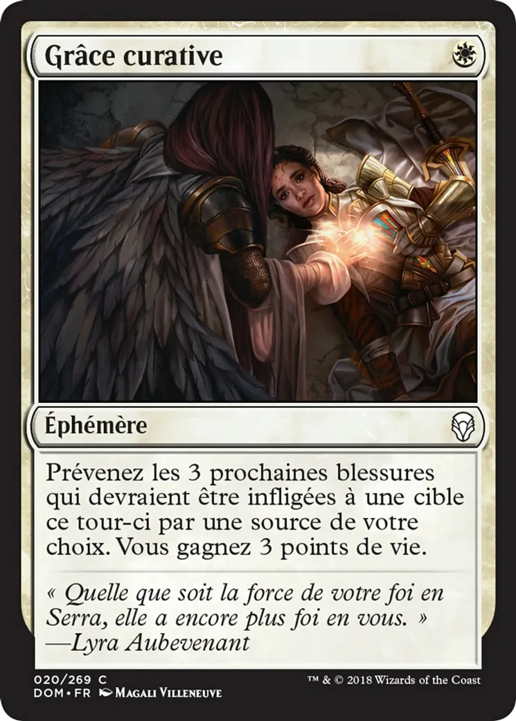 Grâce curative — Dominaria — Magic: The Gathering