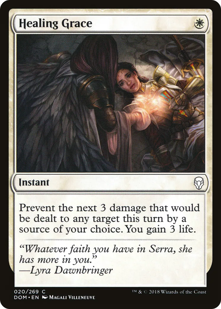 Grâce curative — Dominaria — Magic: The Gathering
