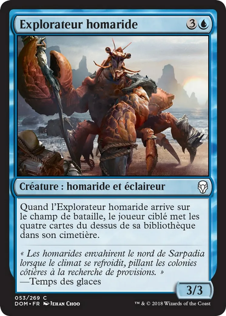 Explorateur homaride — Dominaria — Magic: The Gathering
