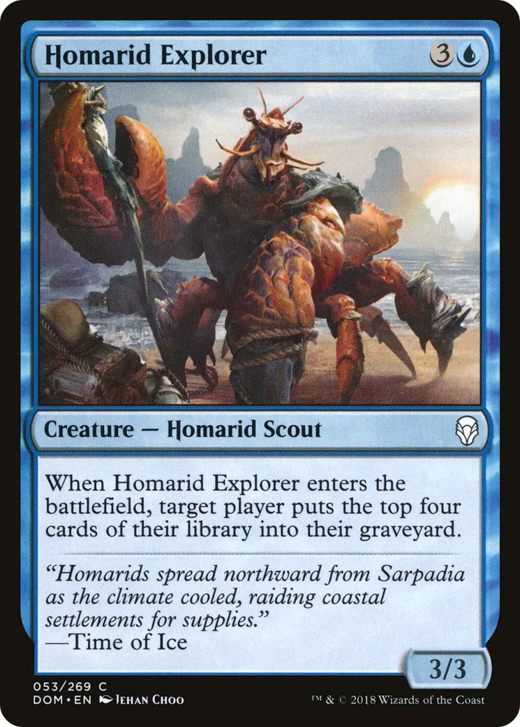 Homarid Explorer — Dominaria — Magic: The Gathering